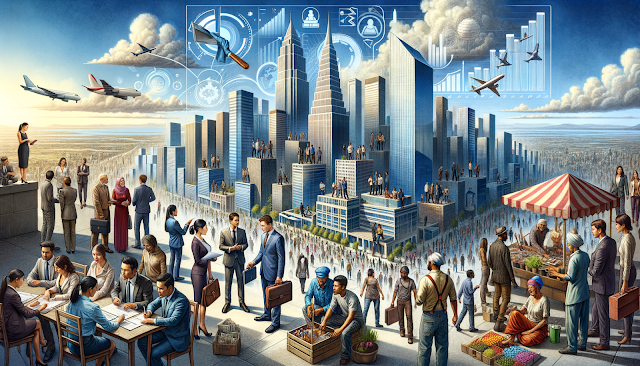 The relationship between economic growth and employment rates